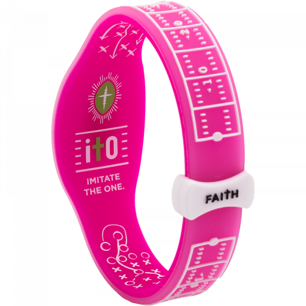 Football Faith Wristband (Reversible) - Image 5