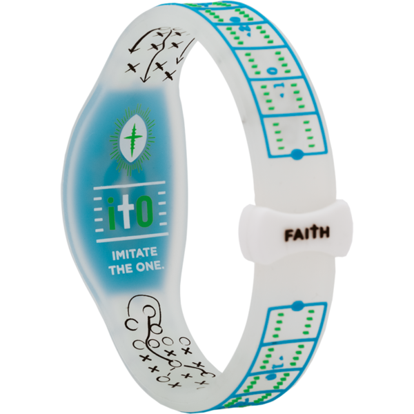 Football Faith Wristband (Reversible) - Image 11